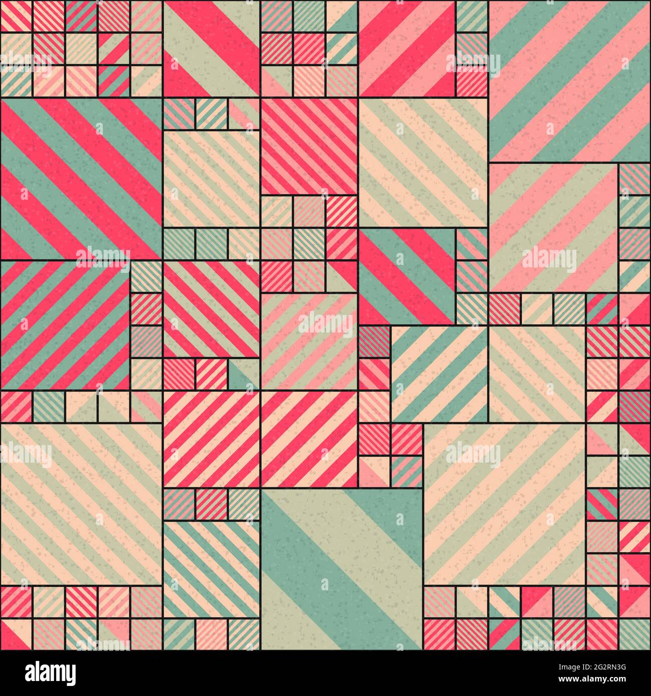 Abstract Geometric Pattern generative computational art illustration ...