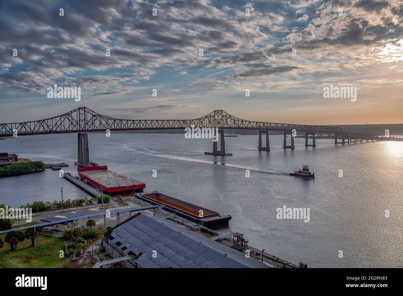 Mathews Bridge Stock Photo