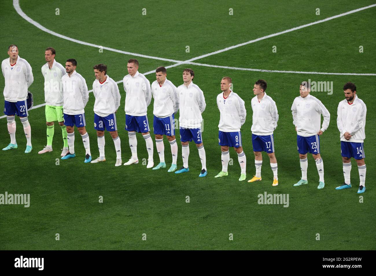 Saint Petersburg Russia 12 June 021 Football European Football Championship 1st Round Group B Russia V Belgium National Team Player Stock Photo Alamy
