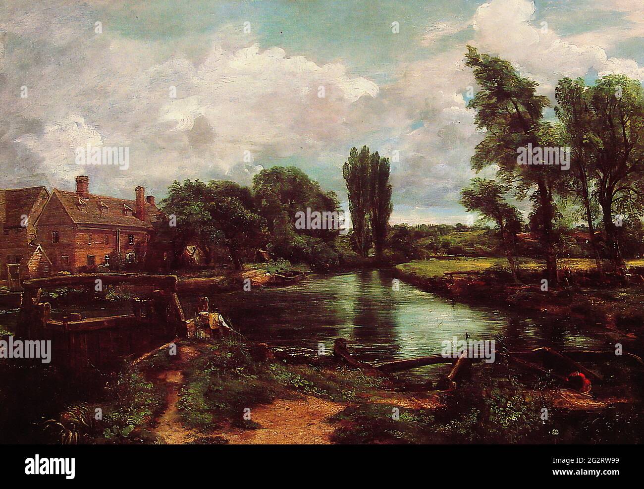 john-constable-s-flatford-lock-sets-new-artist-record