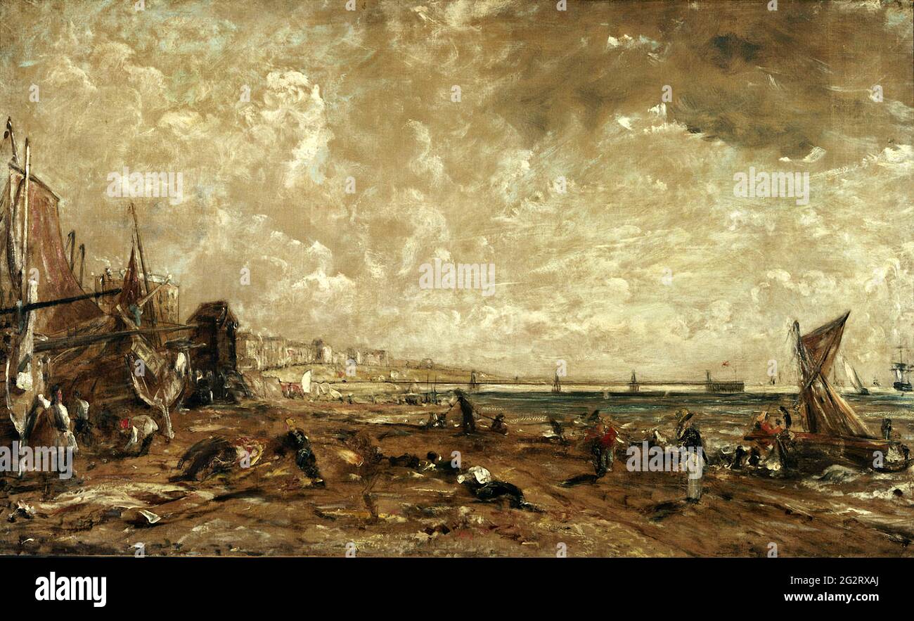 John Constable Sketch for the Marine Parade and Chain Pier Brighton