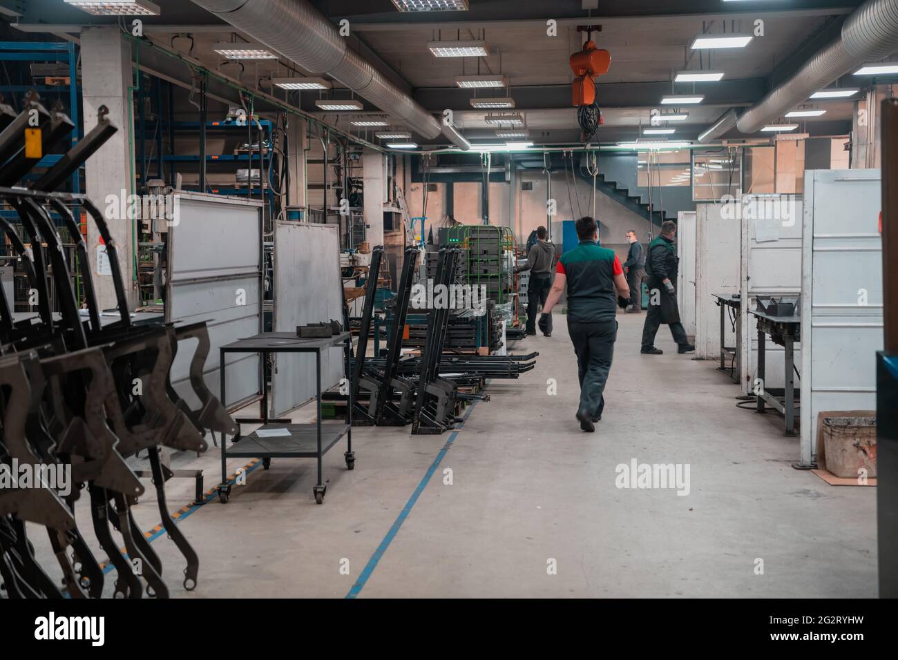 modern industrial factory for mechanical engineering equipment and ...