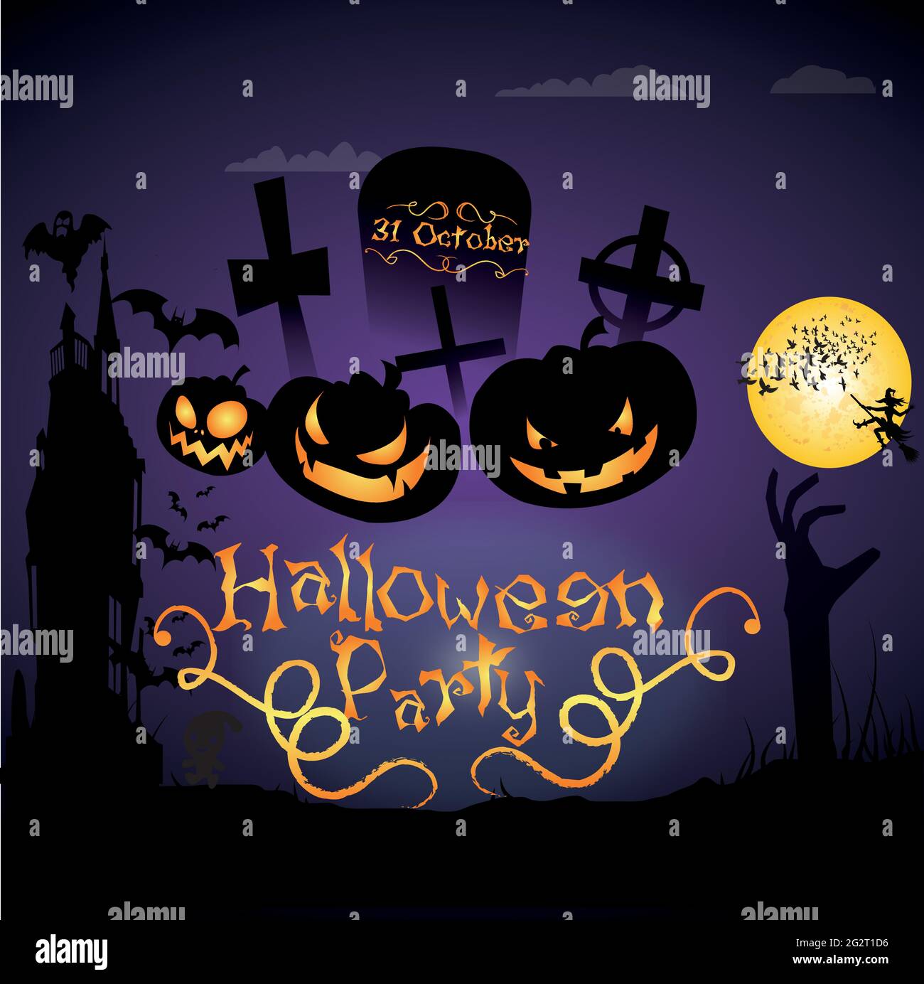 Halloween day October 31 Stock Vector Image & Art - Alamy