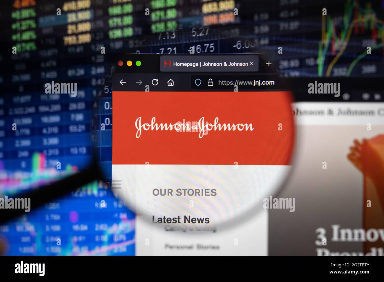Johnson and johnson logo hires stock photography and images Alamy