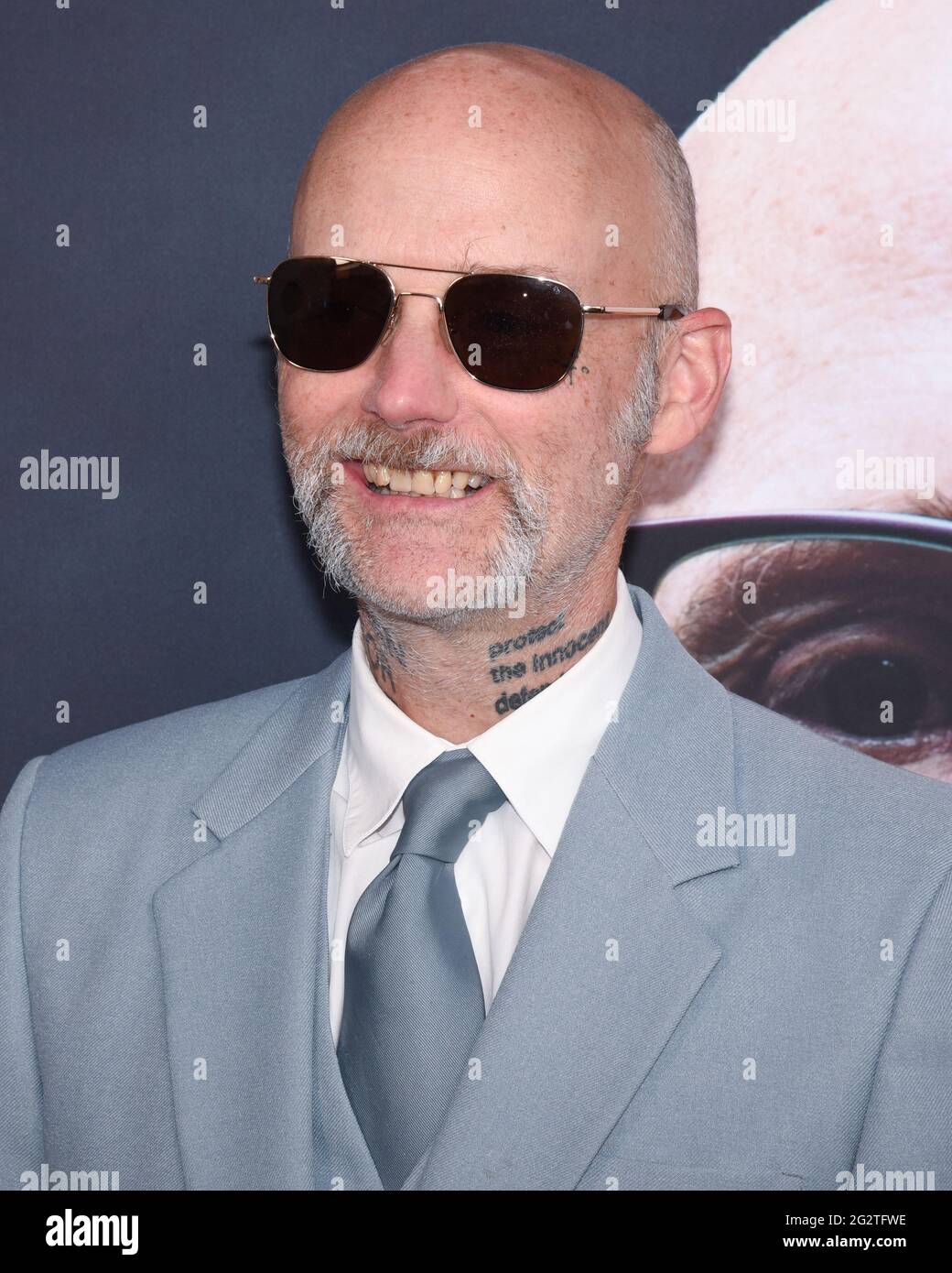 June 11, 2021, Hollywood, Clalifornia, USA: Moby attends Moby Inaugural performer of NeueHouse's Summer 2021 Concert Series ''Sunset Sounds' (Credit Image: © Billy Bennight/ZUMA Wire) Stock Photo