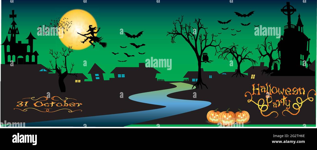 Halloween day October 31 Stock Vector Image & Art - Alamy