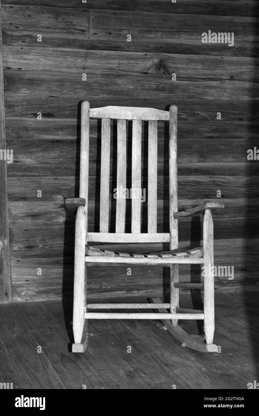 Sitting on the front porch Stock Photo Alamy