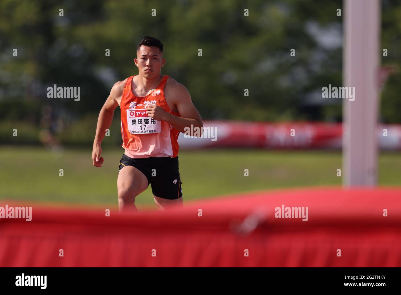 Nagano Athletic Stadium Nagano Japan 12th June 21 Keisuke Okuda June 12 21 Athletics The 105th Japan Track Field National Championships Combined Events Men S Decathlon High Jump At Nagano Athletic Stadium Nagano Japan 12th June 21 Keisuke Okuda June 12 21 Athletics The 105th Japan Track Field National Championships Combined Events Men S Decathlon High Jump At
