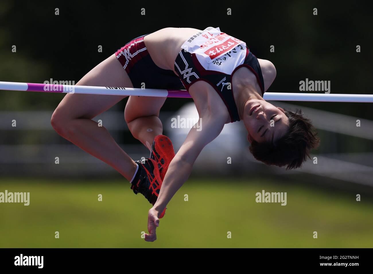 Nagano Athletic Stadium Nagano Japan 12th June 21 Konoka Takahashi June 12 21 Athletics The 105th Japan Track Field National Championships Combined Events Women S Heptathlon High Jump At