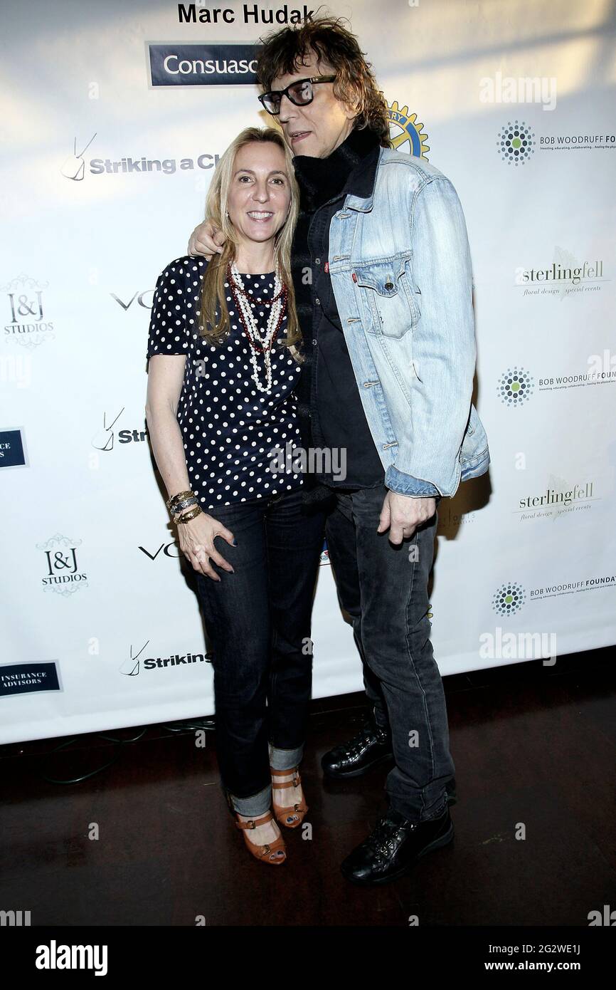 New York, NY, USA. 16 May, 2012. Susan Rockefeller, Mick Rock at the ...