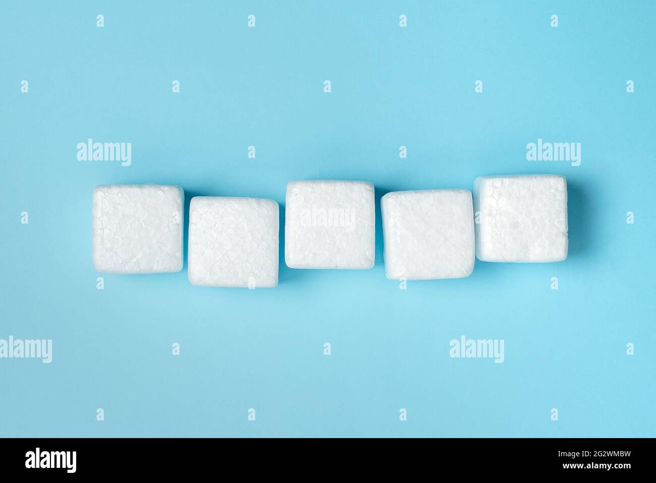 Stack of Sample Cube Rectangular Boxes On Surface Polished With Multi-Colour Stock Photo