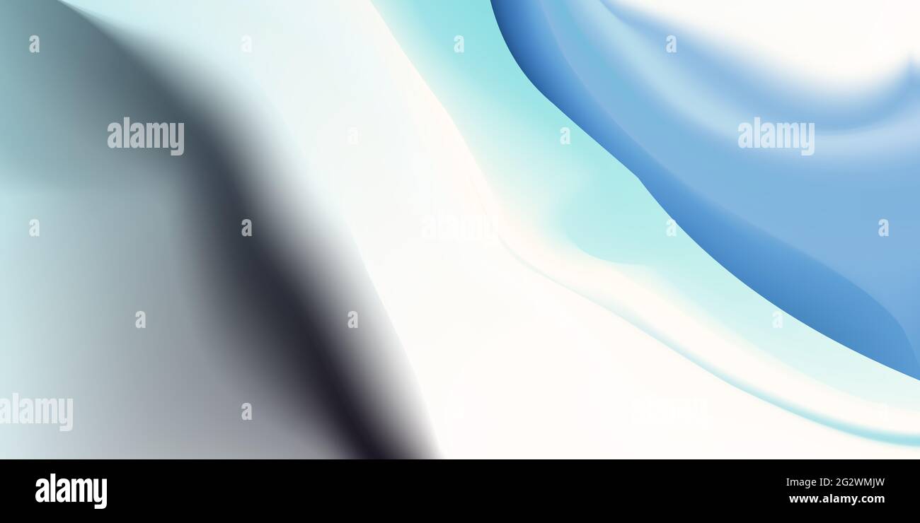 Liquid background design, blue and grey paint flow, artistic fluid ...