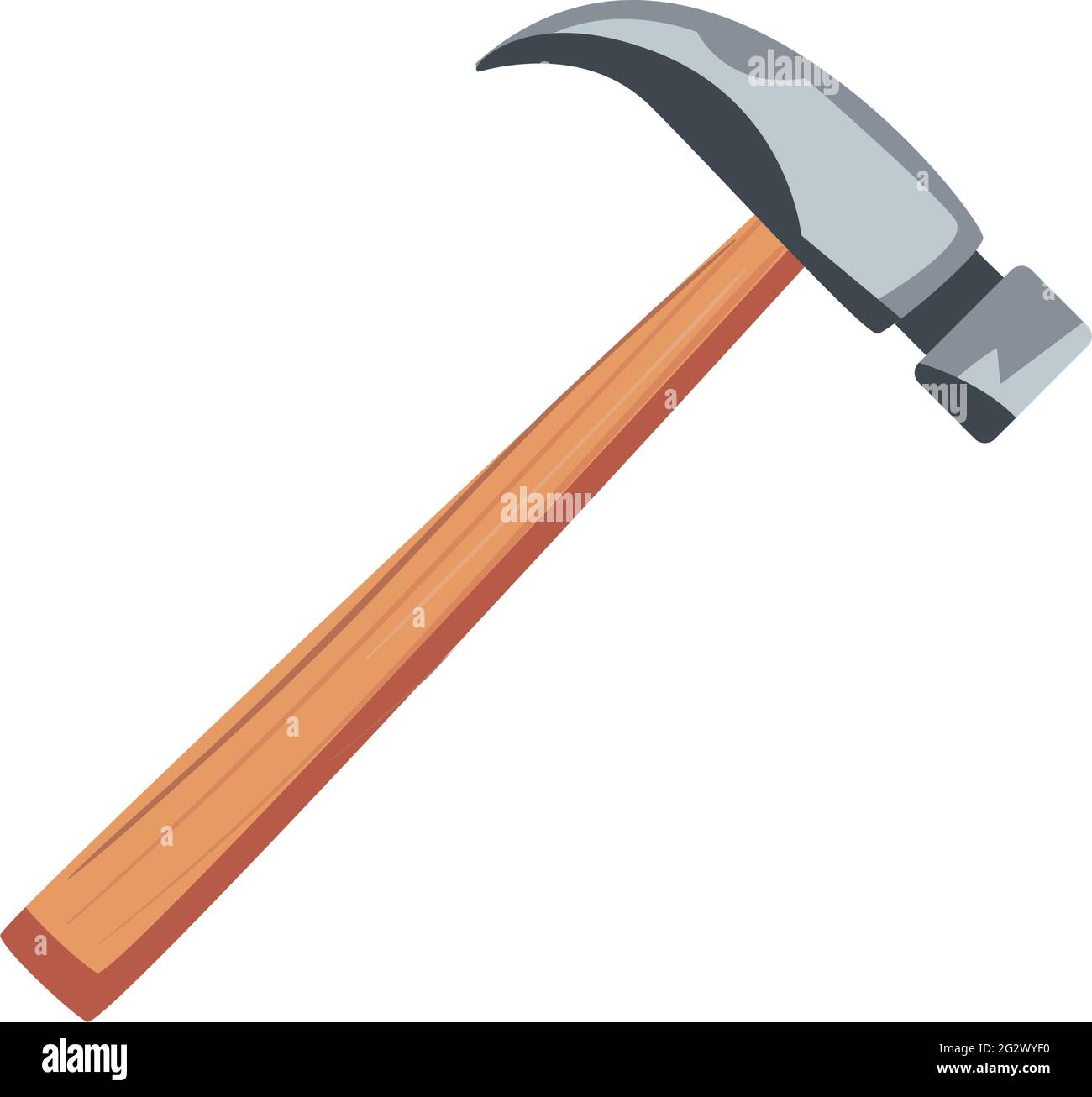 hammer tool construction isolated icon Stock Vector Image & Art - Alamy
