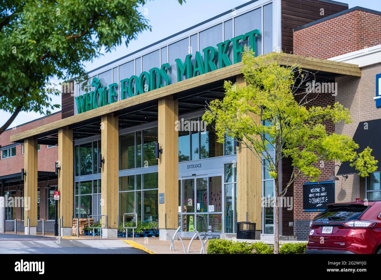 Whole Foods Market in Chamblee, Georgia. (USA) Stock Photo