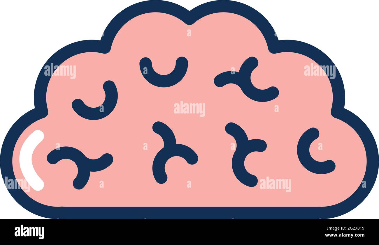 icon of human brain design Stock Vector Image & Art - Alamy