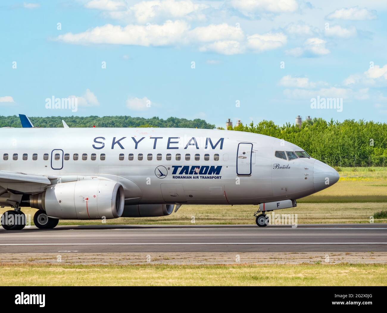 Tarom airline logo hi-res stock photography and images - Alamy