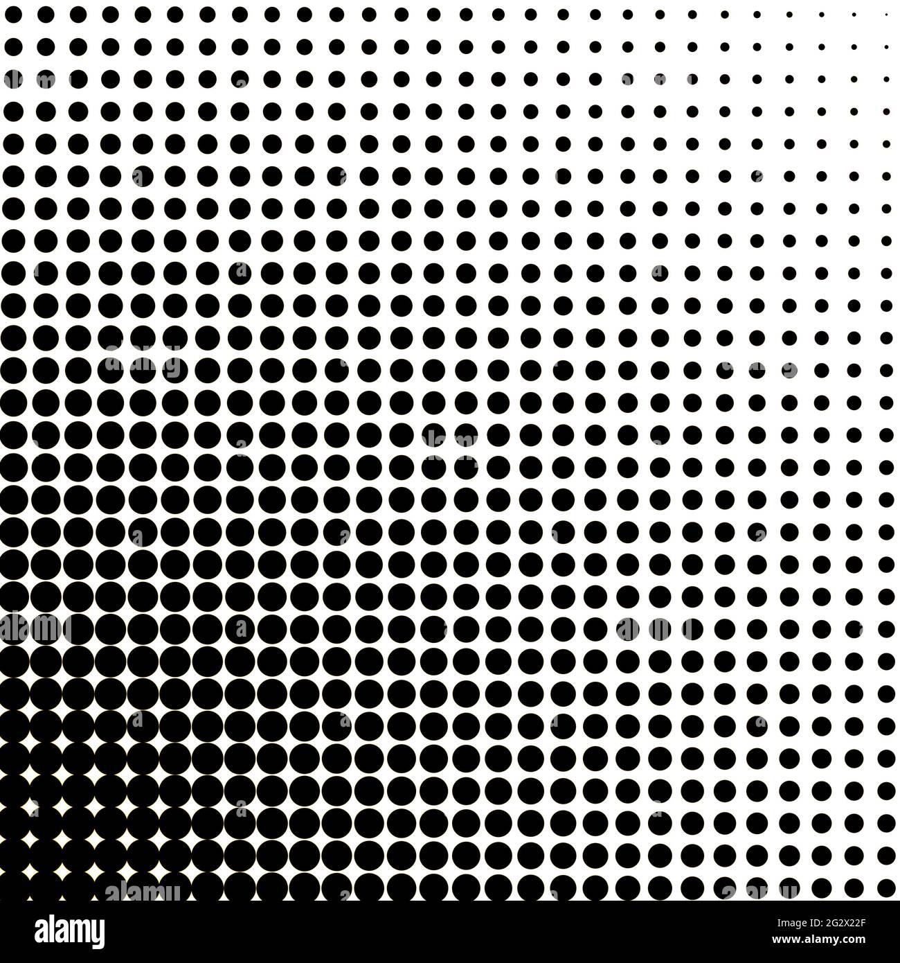 An illustration of a halftone pattern isolated on a white background ...