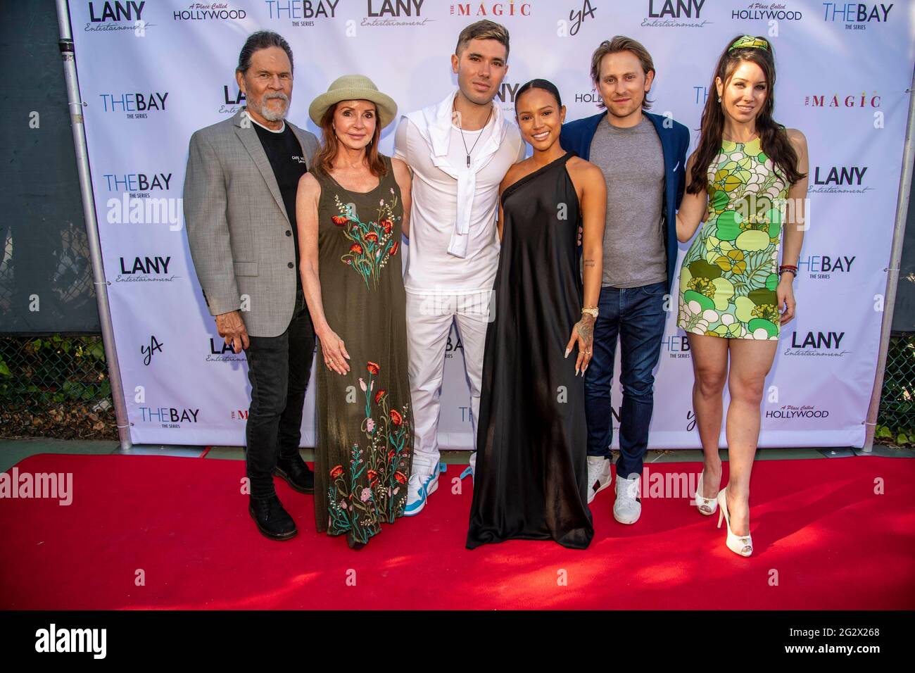 Ray Bay Actor Los Angeles, USA. 12th June, 2021. The Bay actors attend LANY ...