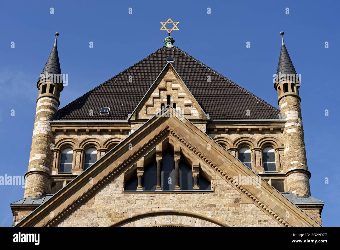 Cologne, Germany - June 11, 2021: Historical old synagogue in cologne Stock Photo