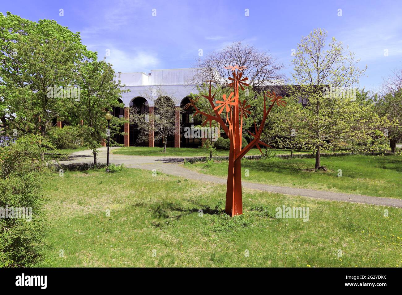 Campus of the now closed Dowling College Oakdale Long Island New York