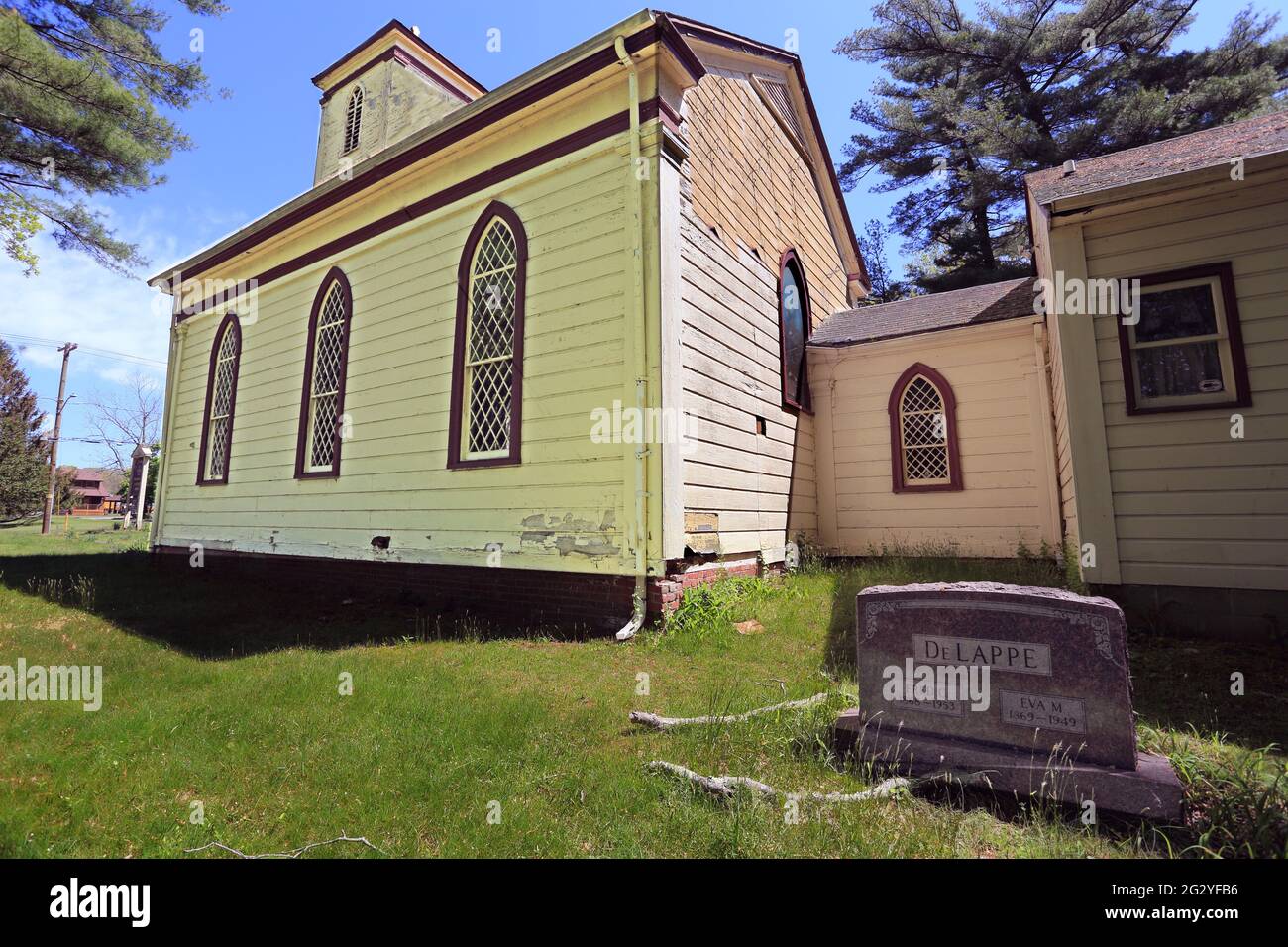 Historic St. Andrews Episcopal Church Yaphank Long Island New York