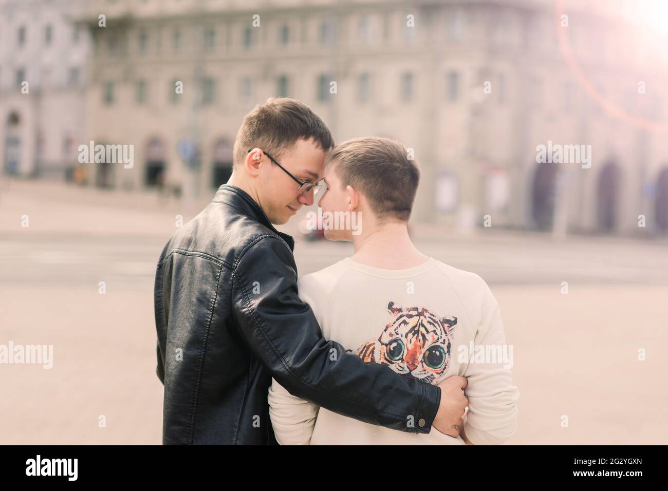 Two gay men coming out hi-res stock photography and images - Alamy
