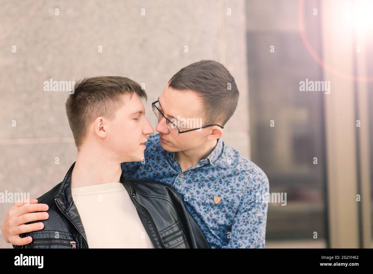 Two gay men coming out hi-res stock photography and images - Alamy