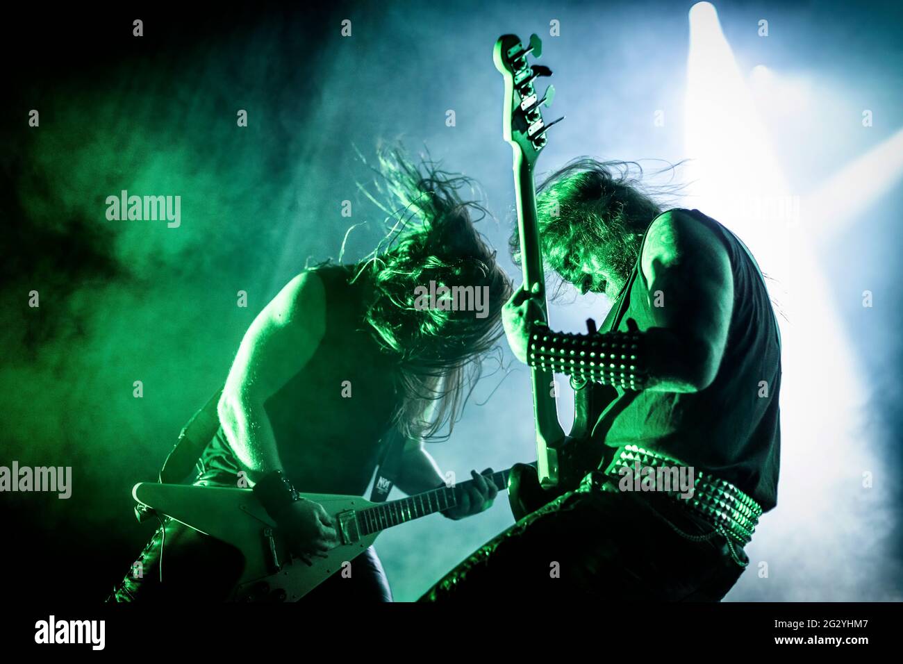 Oslo, Norway. 12th June, 2021. The Norwegian black metal band Gaahls Wyrd  performs a live concert at Sentrum Scene in Oslo. (Photo Credit: Gonzales  Photo/Alamy Live News Stock Photo - Alamy