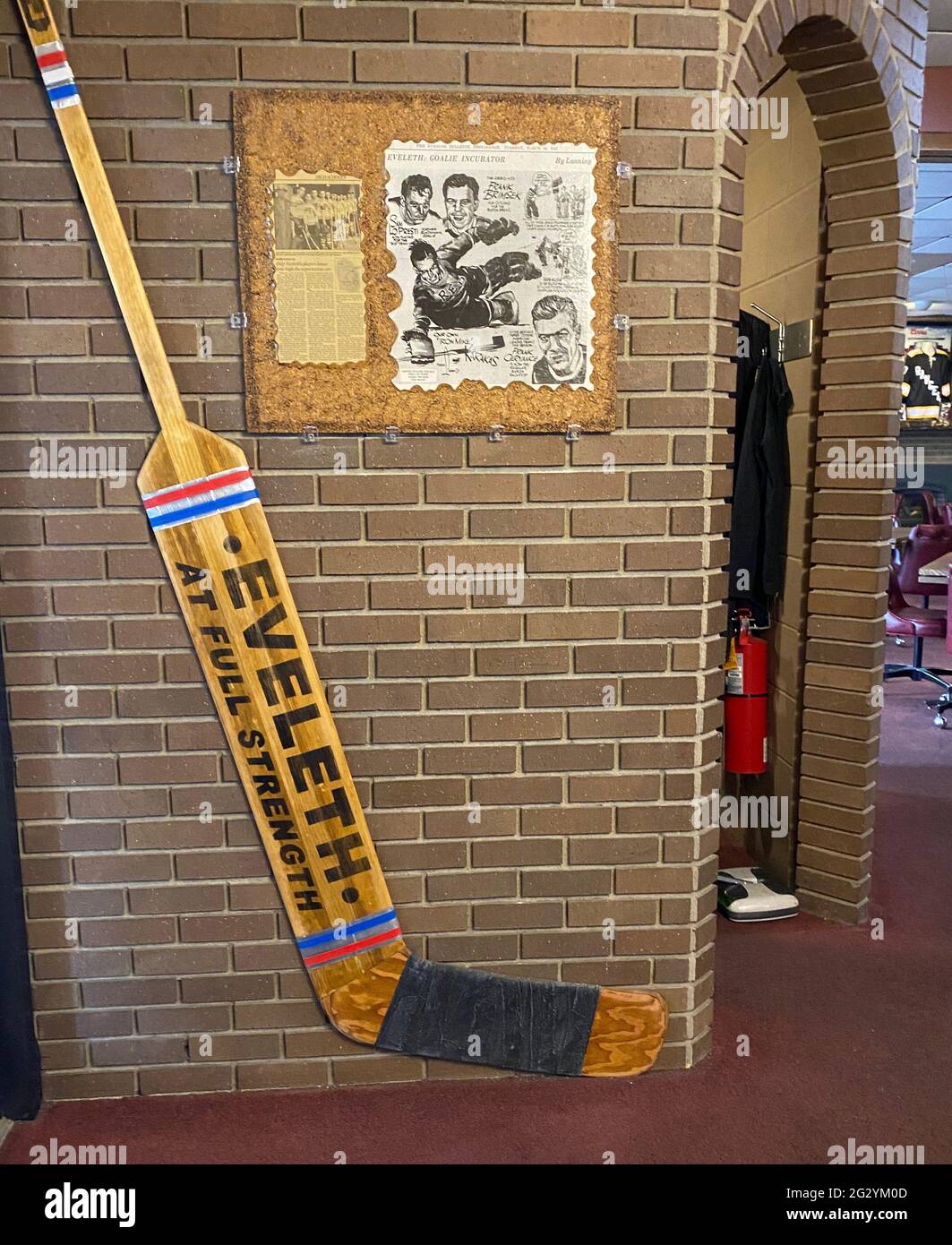 Eveleth, Minnesota, USA. 11th June, 2021. The United States Hockey Hall