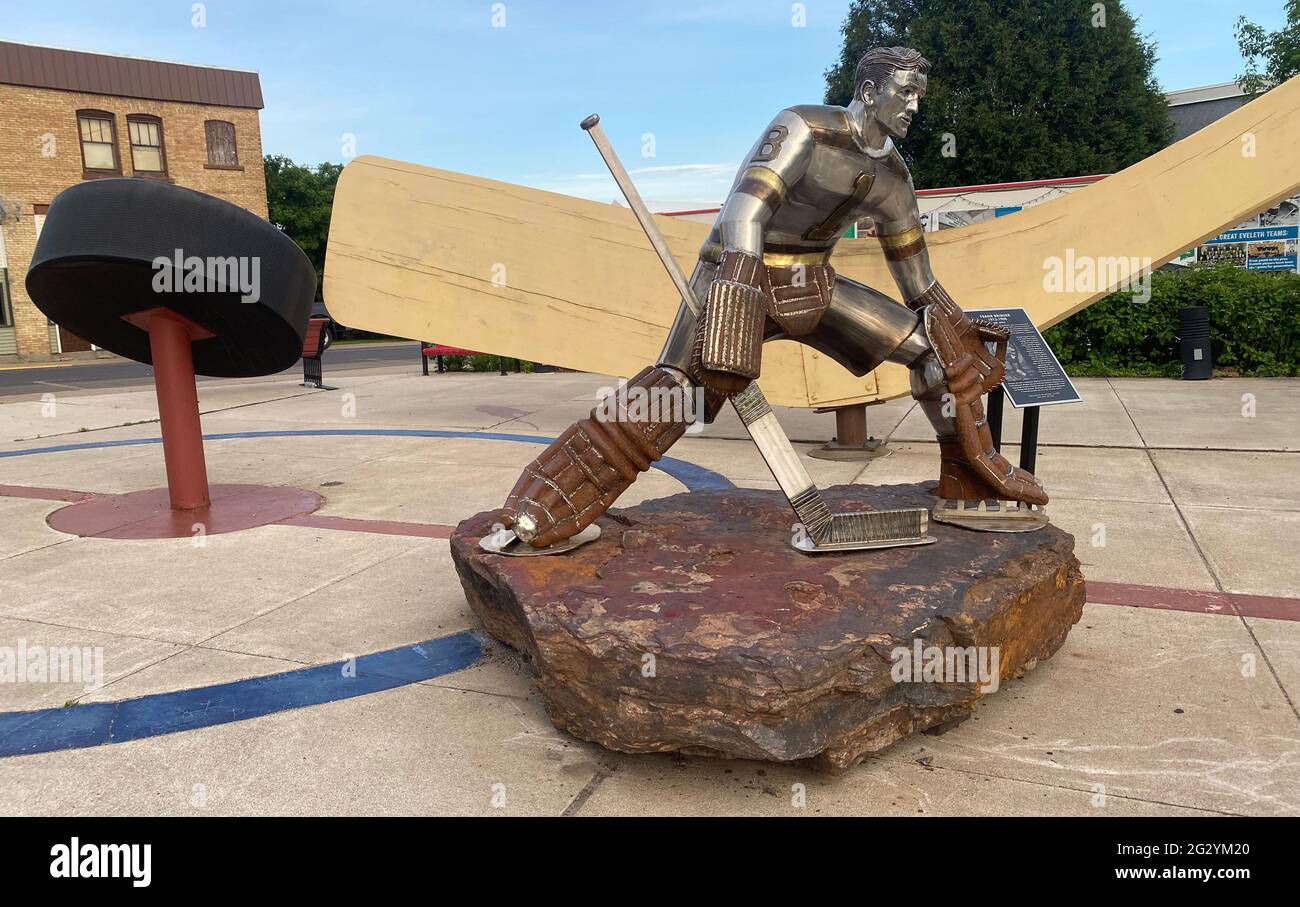 Eveleth, Minnesota, USA. 9th June, 2021. What is termed the "World's