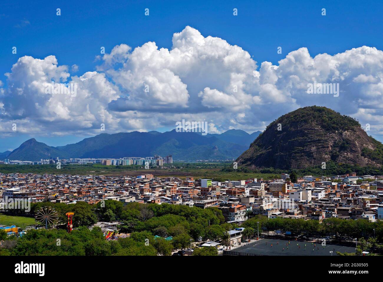 Favela In Rio De Janeiro Brazil Stock Photo Alamy