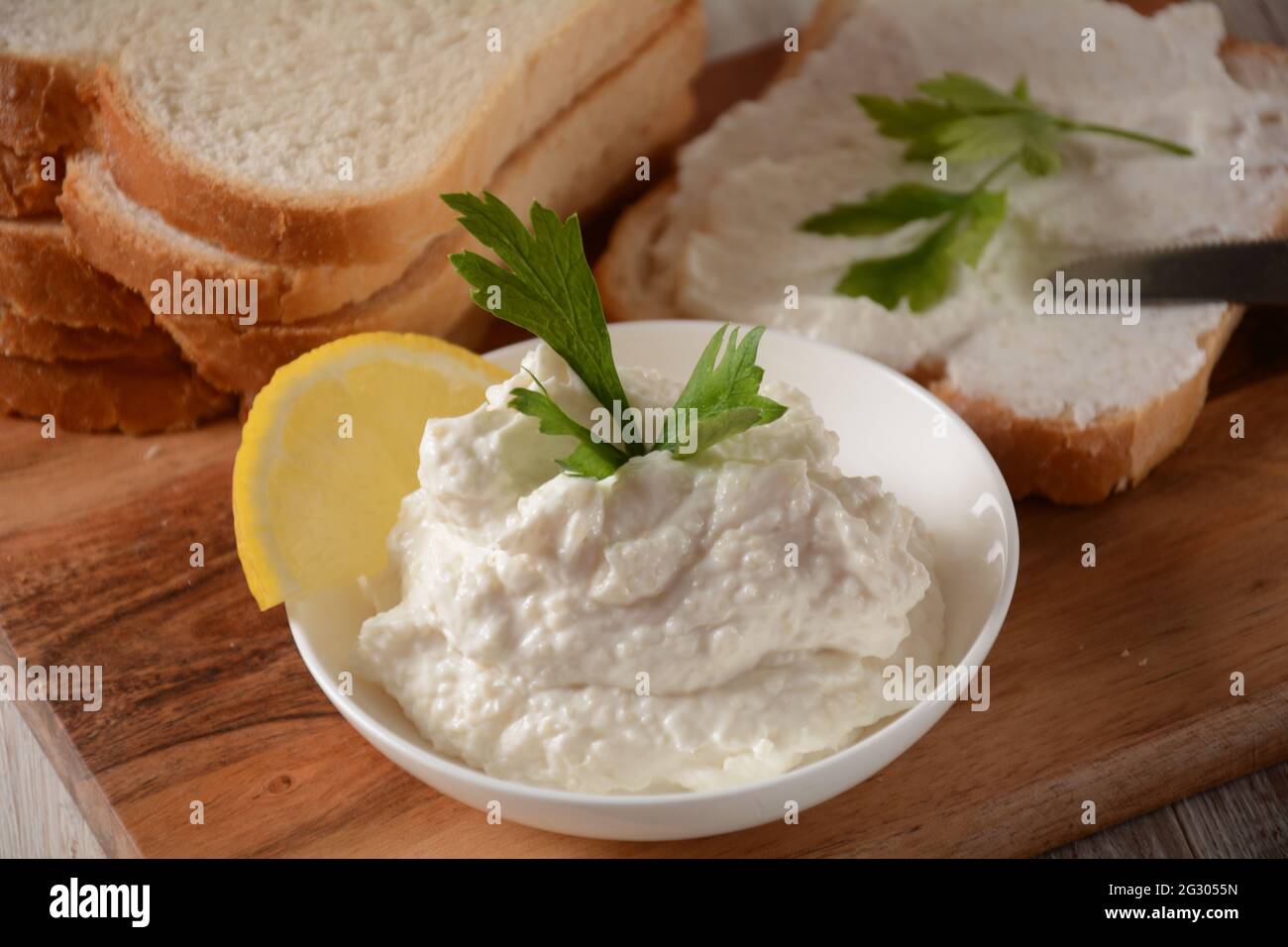 Taramosalata Greek spread Paste (pate) made of ground fish, shrimps