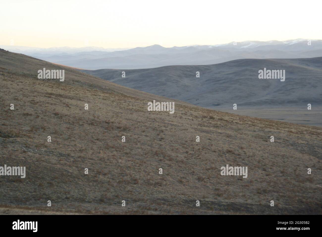 Countryside, Mongolia Stock Photo