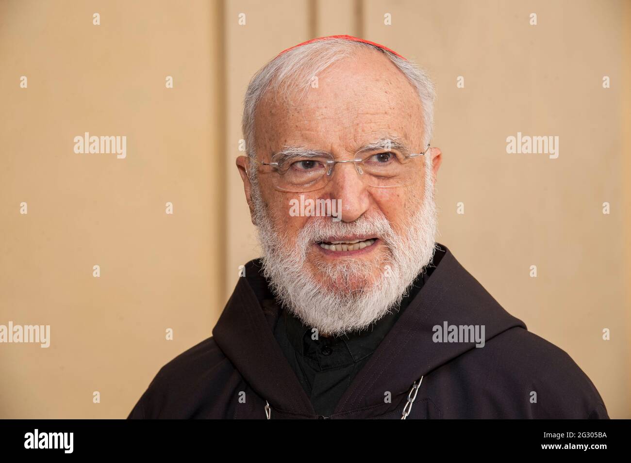 June 13, 2021 Card. Raniero Cantalamessa, celebrates the Mass for his