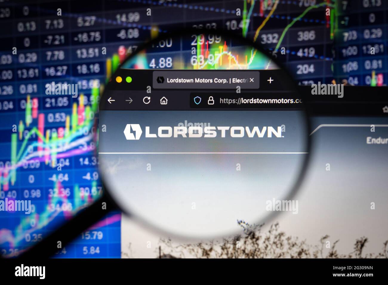 Lordstown logo hires stock photography and images Alamy