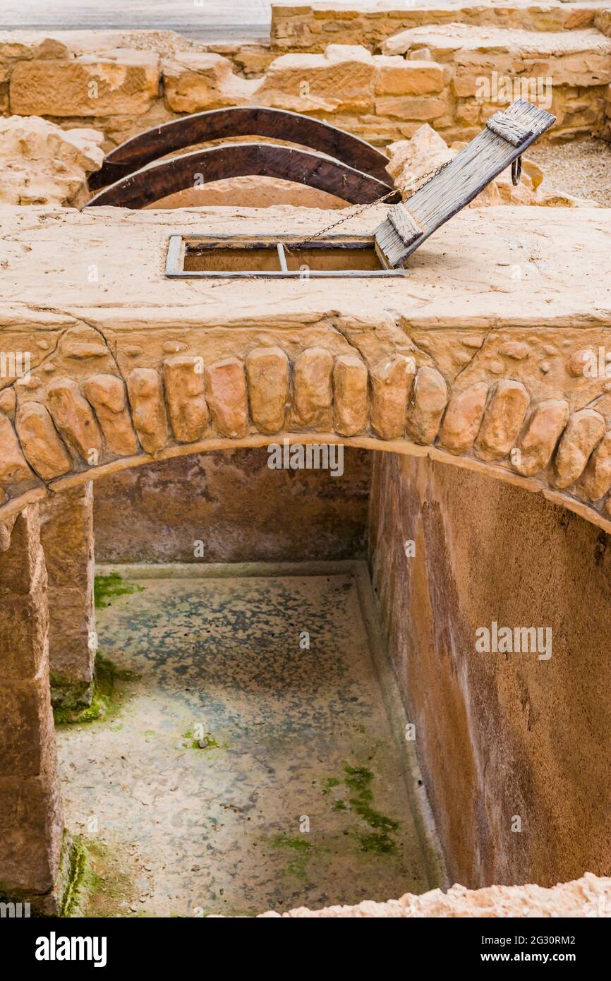 Roman cistern. Villa de las Musas Roman Villa of Arellano. Arellano