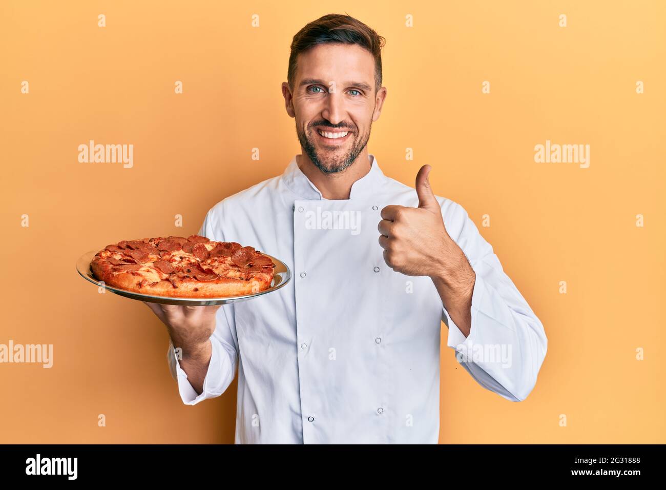 Chef with Pizza, #83394