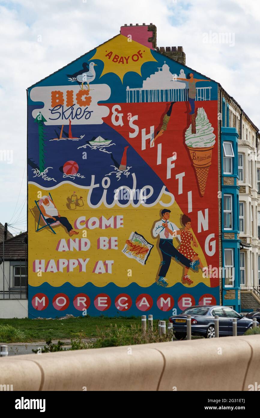 Sandylands Promenade, Heysham, Morecambe, Lancashire, United Kingdom