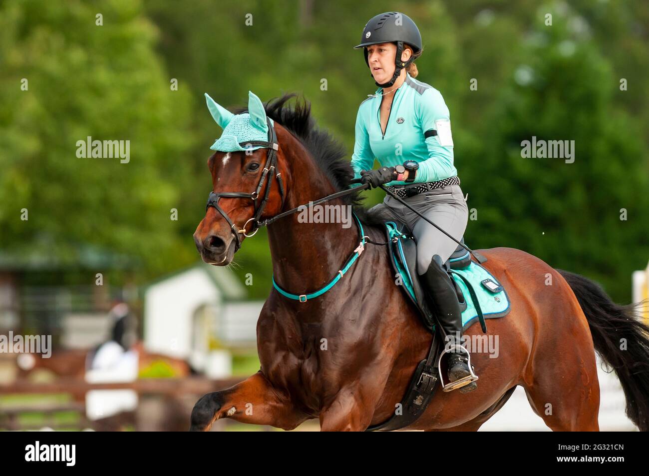 Raeford, North Carolina, USA. 13th June, 2021. June 13, 2021 Raeford