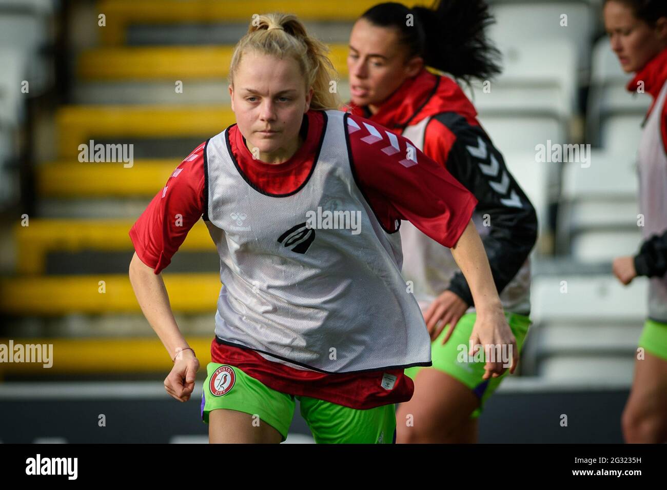 Leigh, Greater Manchester, England 20 December 2020. Barclays FA Womens