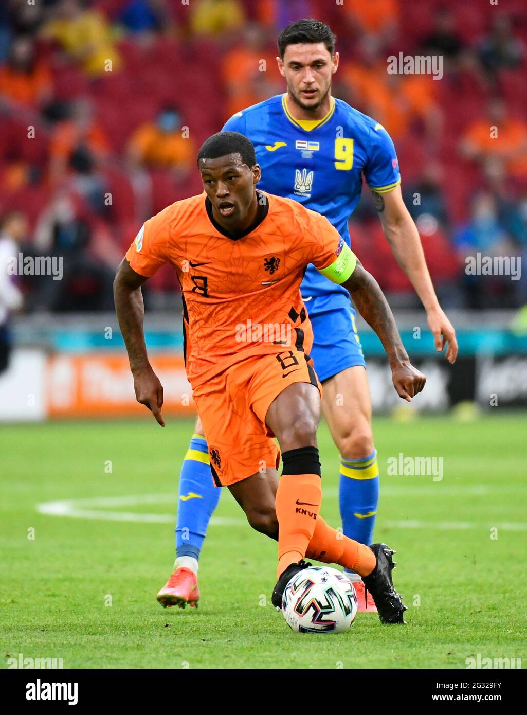 Soccer Football - Euro 2020 - Group C - Netherlands V Ukraine - Johan  Cruyff Arena, Amsterdam, Netherlands - June 13,