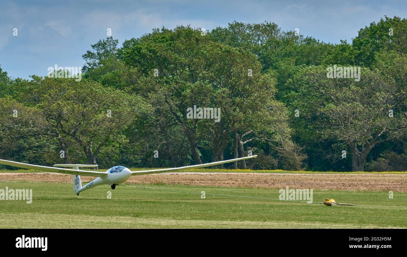 Gliding activities at Ringmer Stock Photo Alamy