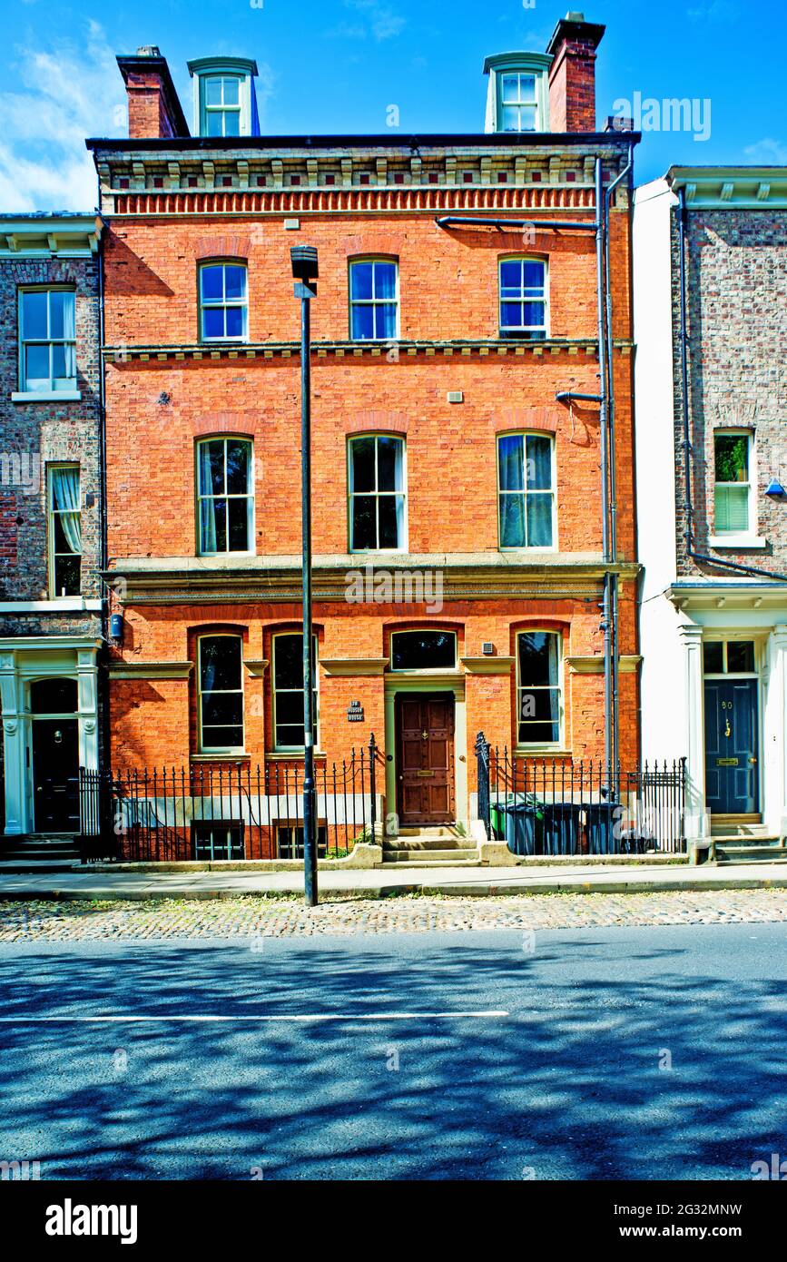 Hudson House, Bootham, York, England Stock Photo Alamy