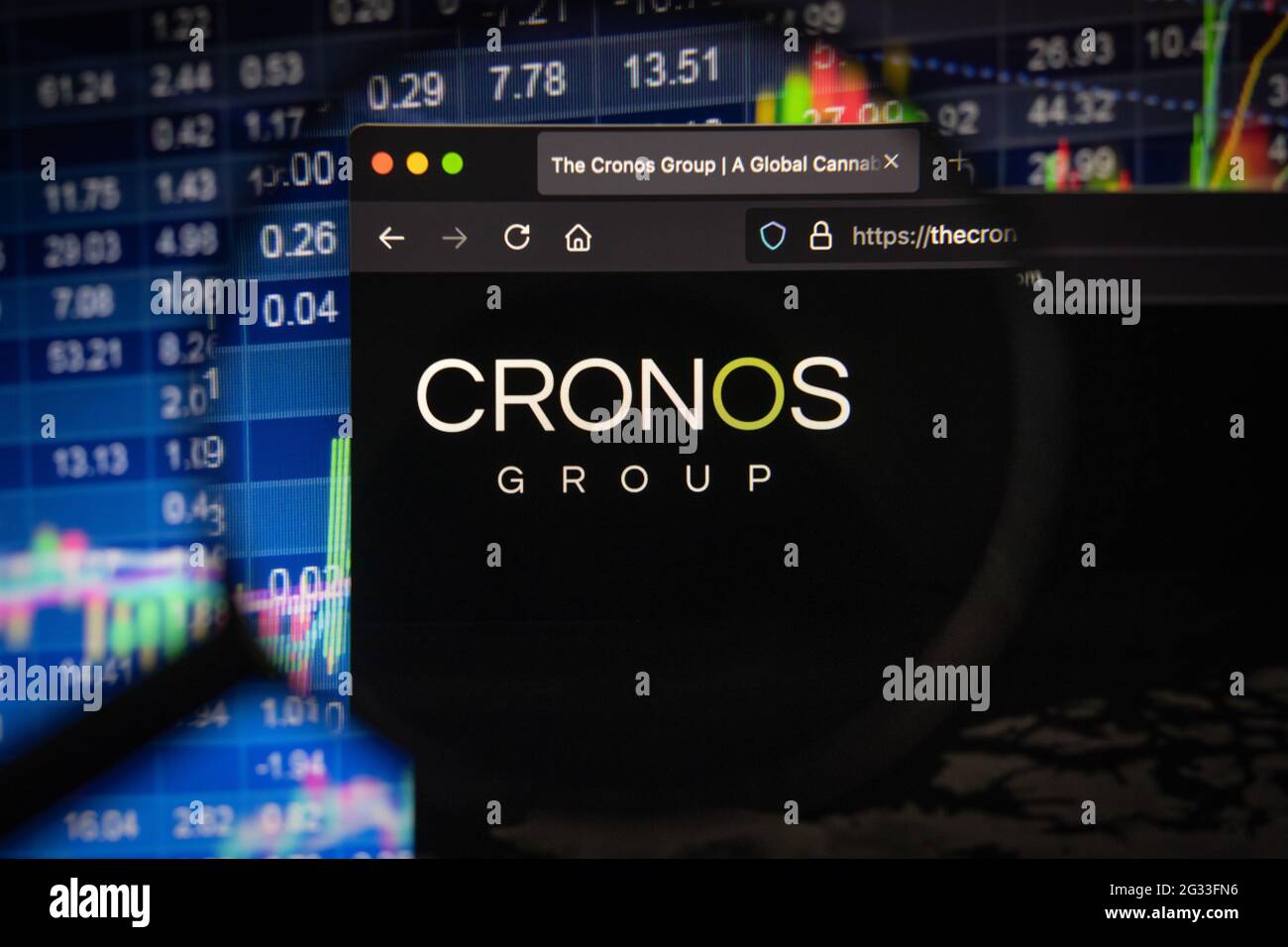 Cronos logo hi-res stock photography and images - Alamy