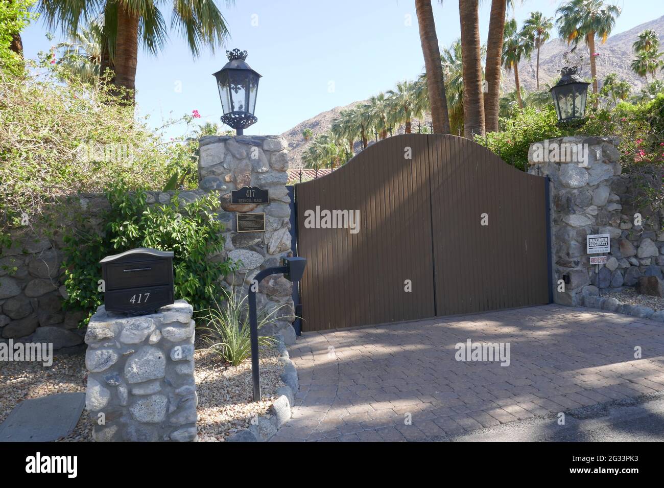 Palm Springs, California, USA 10th June 2021 A general view of