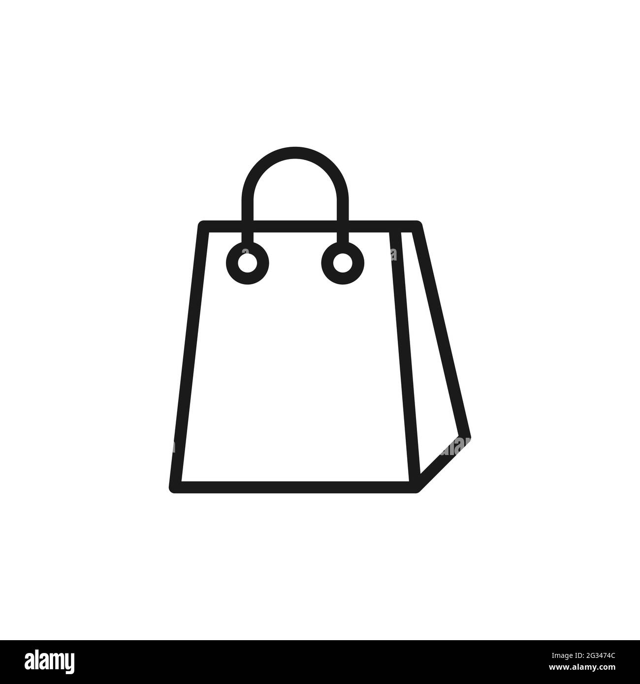 Shopping Bag icon Vector Illustration. Shopping Bag vector icon design for  e-commerce, online store and marketplace. Shopping Bag icon vector for webs  Stock Vector Image & Art - Alamy