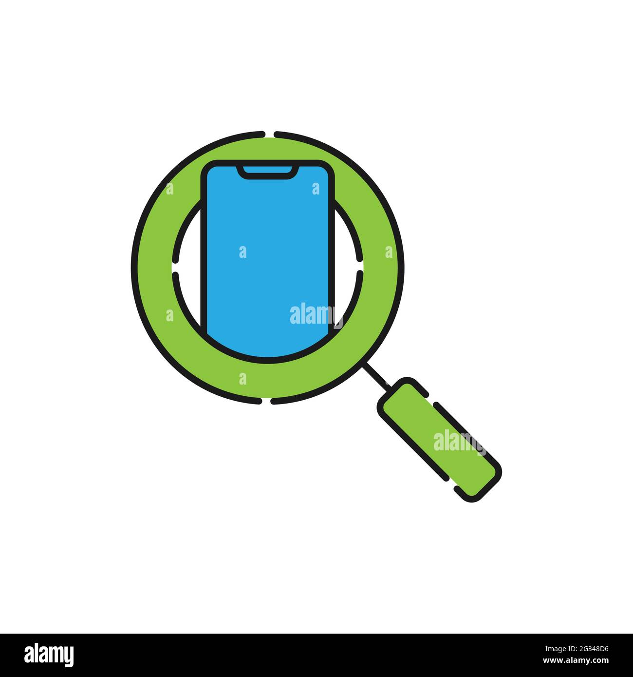 Find online store icon Stock Vector Images - Alamy