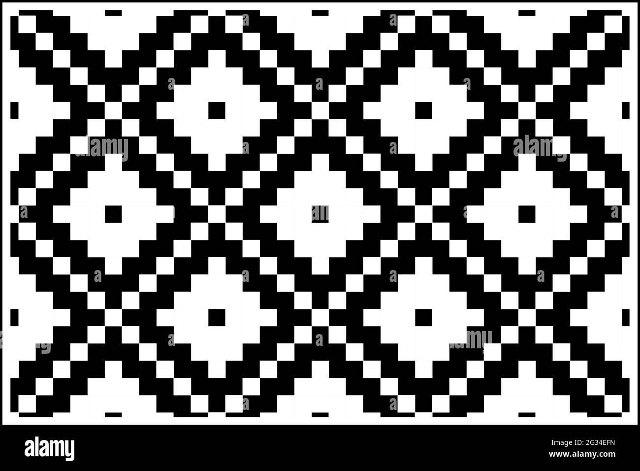 Nordic geometric oriental seamless pattern modern design for background,rug,carpet,wallpaper,clothing,wrapping,batik,fabric Stock Vector