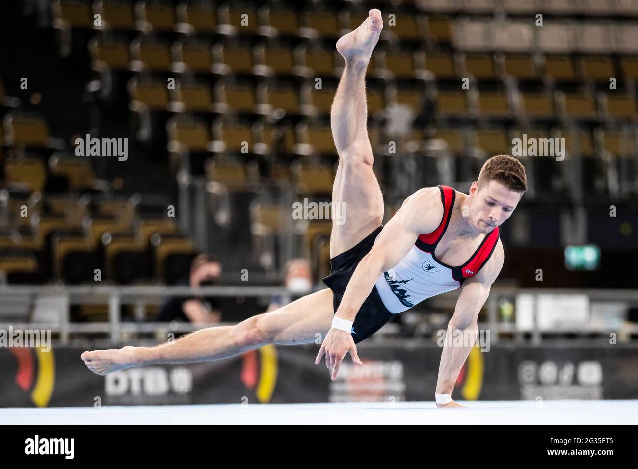 Munich, Germany. 12th June, 2021. Gymnastics Olympic qualification