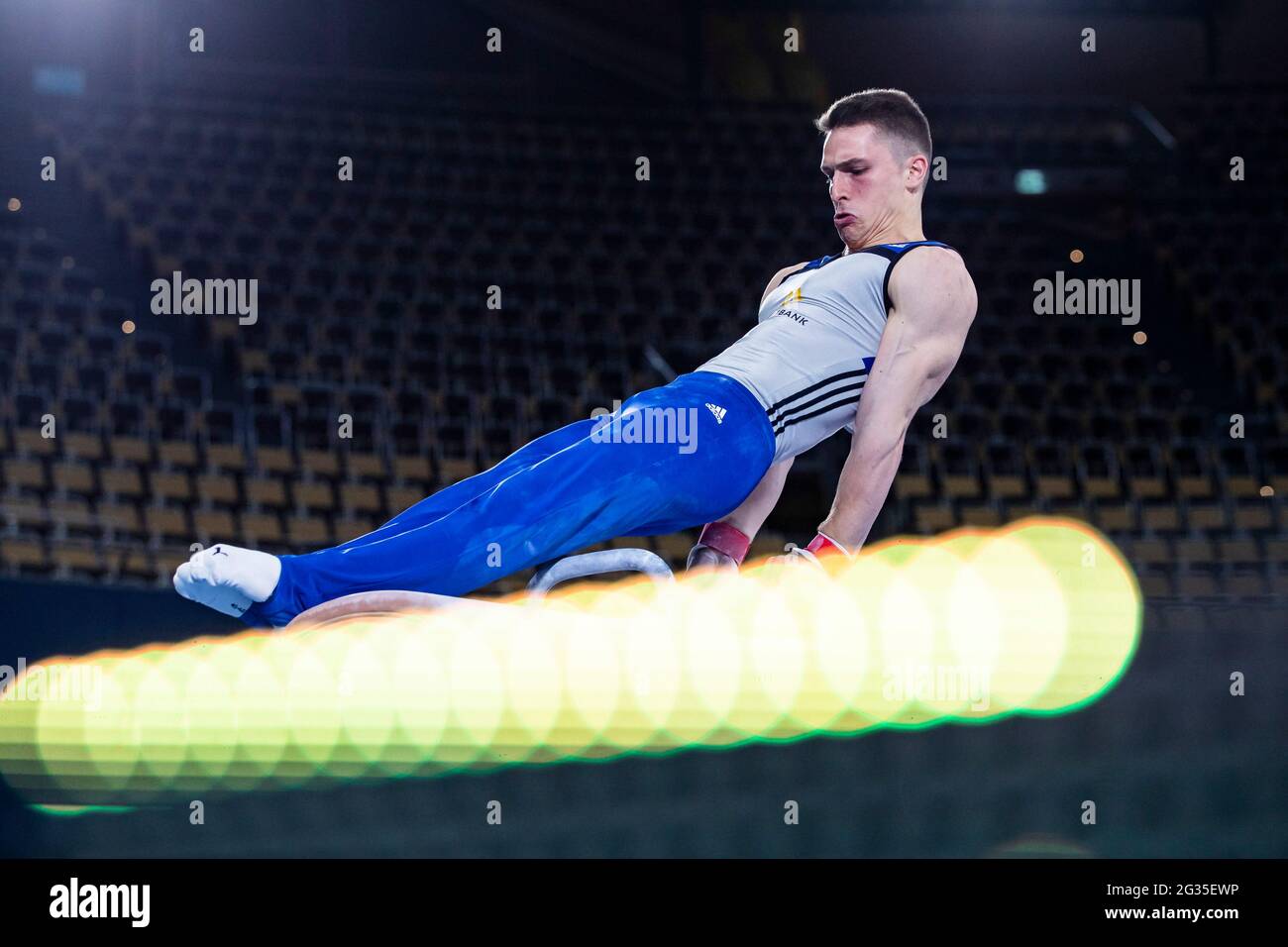 Munich, Germany. 12th June, 2021. Gymnastics Olympic qualification